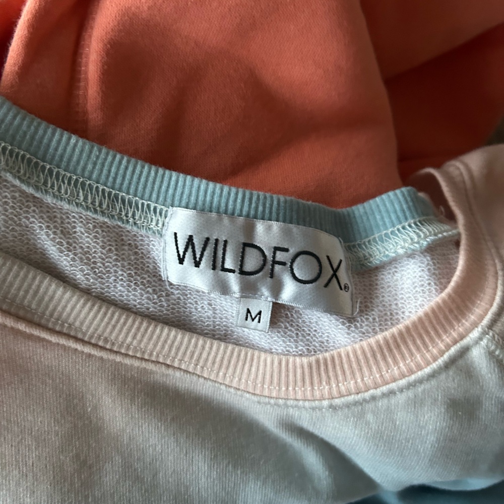 Wildfox Peach and Blue Ombre Sweater - Picture 3 of 3